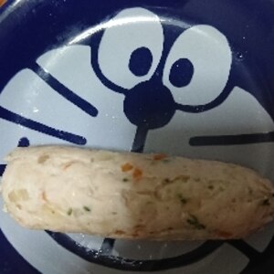 鶏ひき肉のレンジで簡単ソーセージ☆離乳食後期～